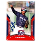 Junior Perez autograph